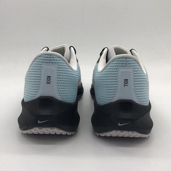 New Men’s Nike Air Zoom Pegasus 40 Nike By You White/Blue/Orange FB2382-900 NWOB - Picture 5 of 5